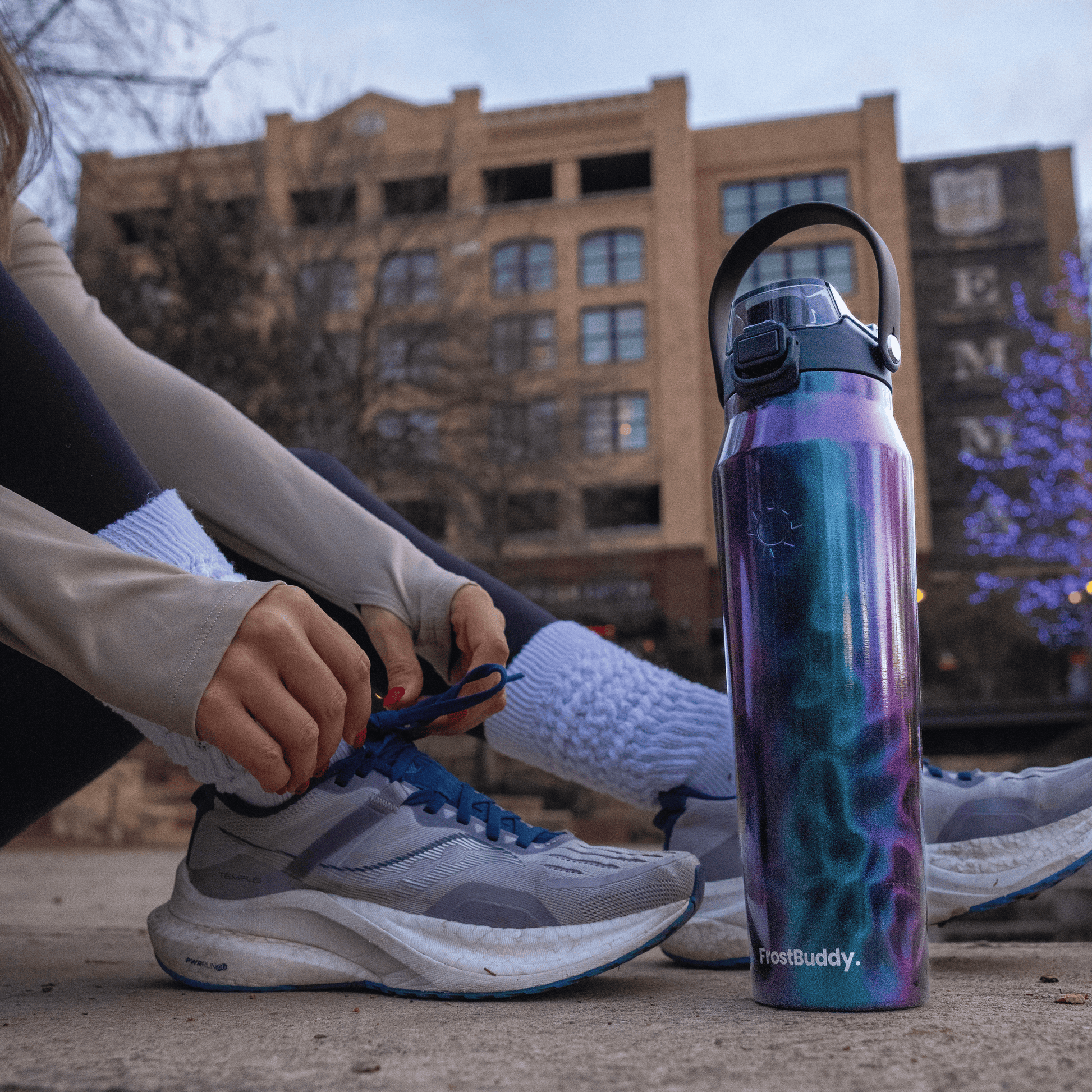 Bottle Buddy 32oz | Nebraska Cornhuskers | Skin + Budz Bundle